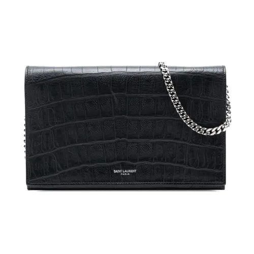 Pre-owned Flap Chain Wallet - Saint Laurent Vintage - Modalova