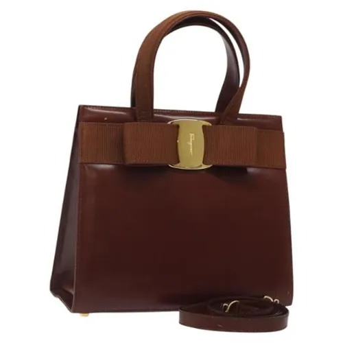Pre-owned Leather Handbag - Salvatore Ferragamo Pre-owned - Modalova