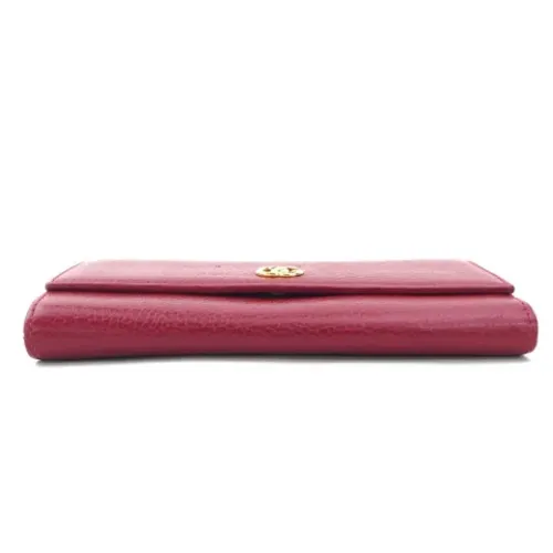 Pre-owned Leather Wallet - Gucci Vintage - Modalova