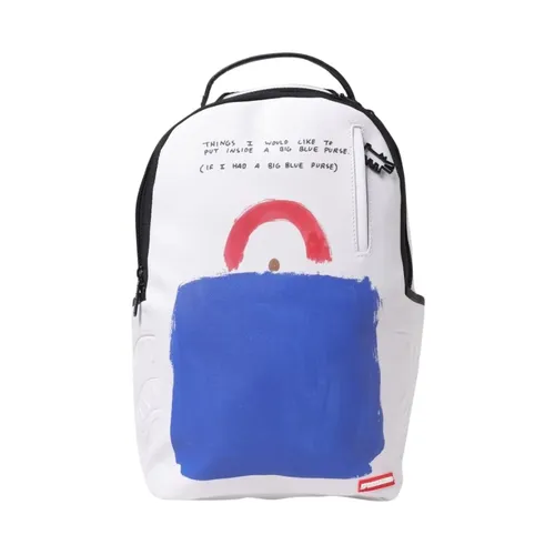 Blue Purse Backpack Stylish Practical Men - Sprayground - Modalova
