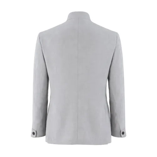 Mandarin Collar Jacket - Eleventy - Modalova