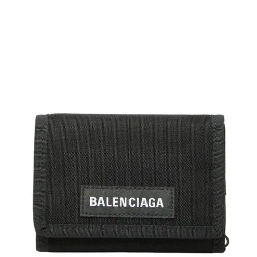 Pre-owned Nylon Wallet - Balenciaga Vintage - Modalova