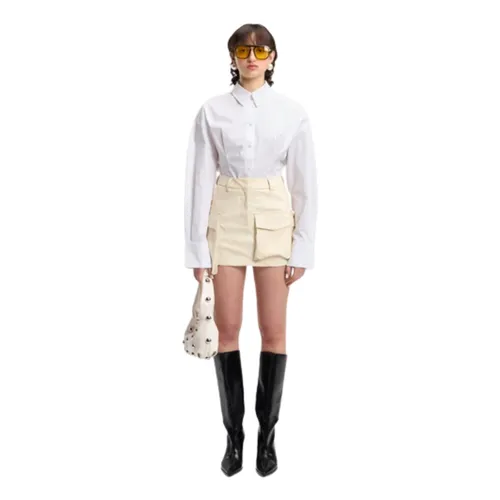 Camicia Slim in Cotone a Clessida - Weili Zheng - Modalova