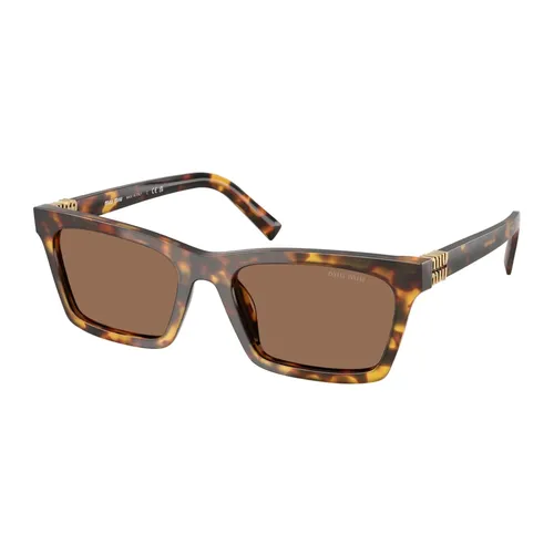 Rectangular Sunglasses - Miu Miu - Modalova