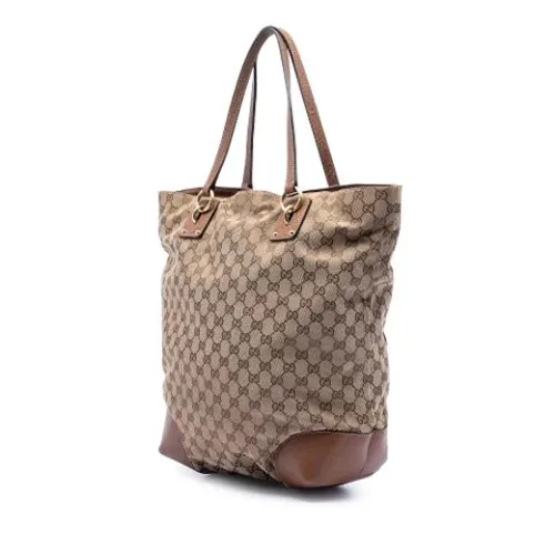 Pre-owned Canvas Tote - Gucci Vintage - Modalova