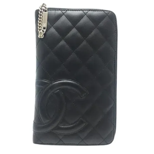 Pre-owned Leather Wallet - Chanel Vintage - Modalova