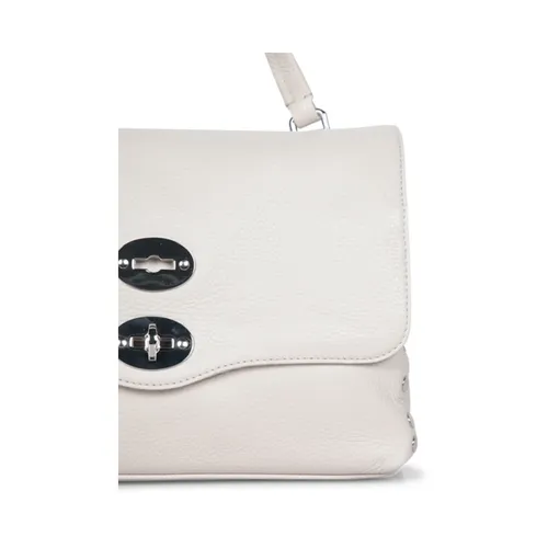 Grey Leather Handbag - Zanellato - Modalova