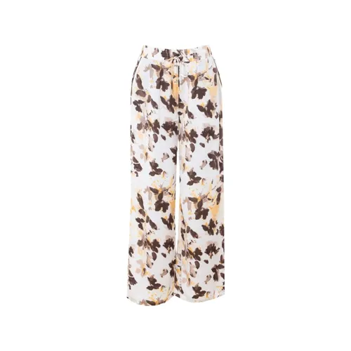 Floral-print Trousers - Liu Jo - Modalova
