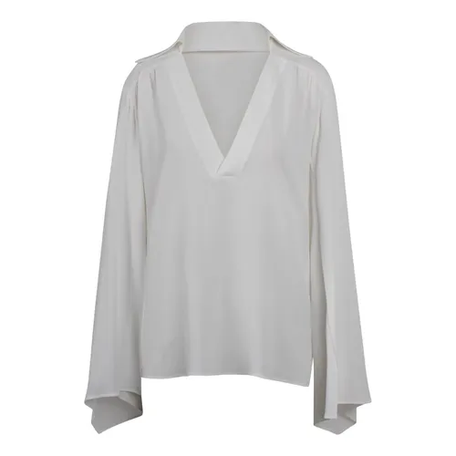 V-neck Blouse - Federica Tosi - Modalova
