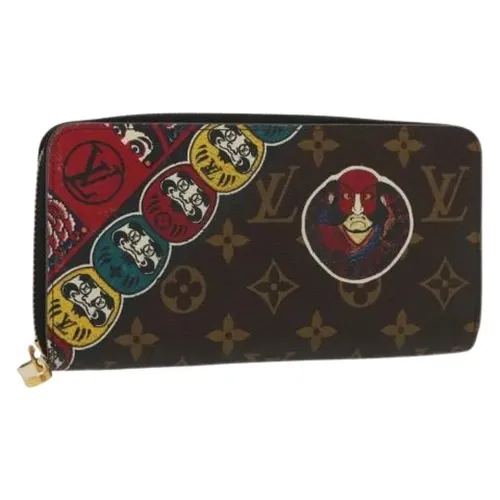 Pre-owned Vintage Canvas Wallet - Louis Vuitton Vintage - Modalova