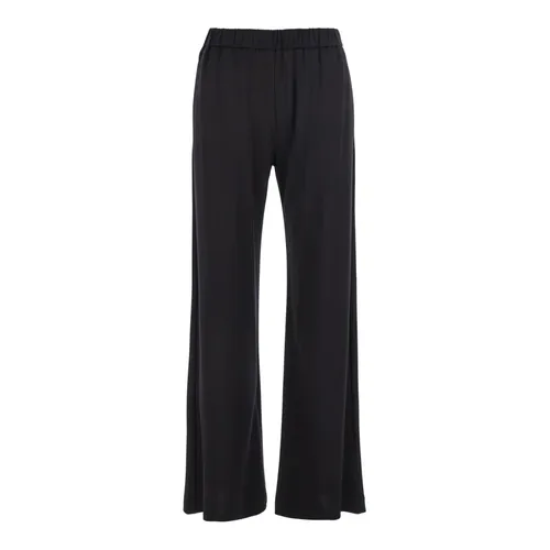 Wide Trousers - Plain - Modalova