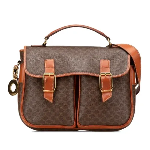 Pre-owned Cuero bolsos-celine - Celine Vintage - Modalova