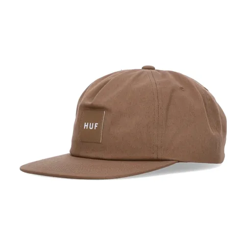 Flat Visor Cap Set Snapback Rubber - HUF - Modalova