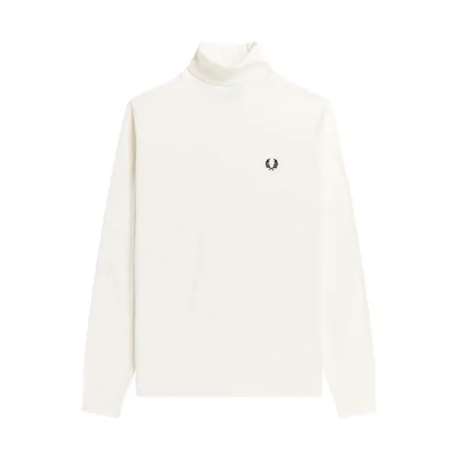 Roll Neck Knit - Fred Perry - Modalova
