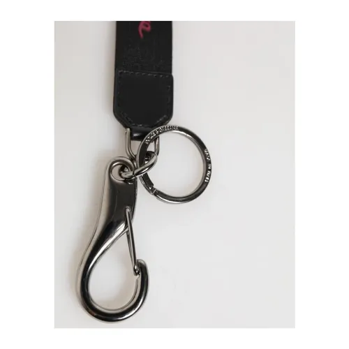 Polyester Logo Keychain Keyring - Dolce & Gabbana - Modalova