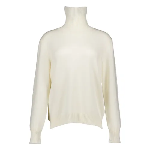 Ecru Turtleneck Sweater - Gran Sasso - Modalova