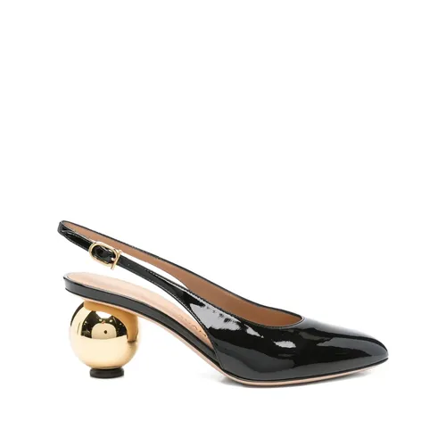 Elegant Black Shoes - Ferragamo - Modalova