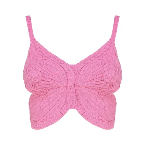 Maglia Farfalla Top - Blumarine - Modalova