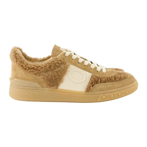 UpVillage Wool and Leather Baskets - Valentino Garavani - Modalova