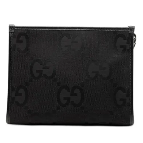 Pre-owned Canvas Clutch - Gucci Vintage - Modalova