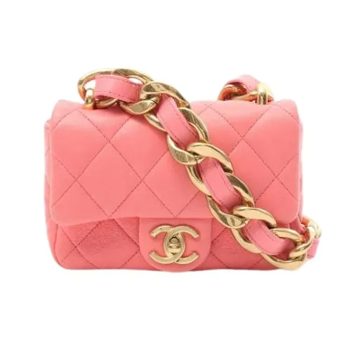 Pre-owned Leather Mini Bag - Chanel Vintage - Modalova