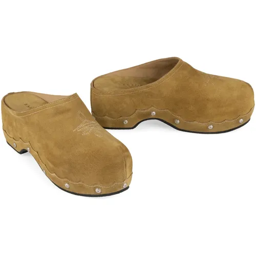 Suede Mules - Sartore - Modalova