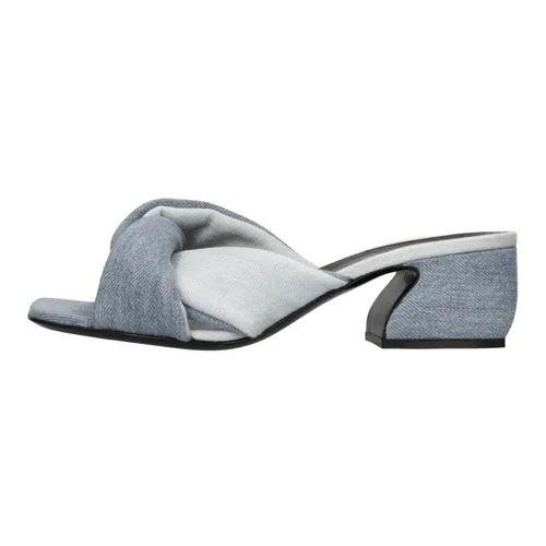 Mules de Denim - Sergio Rossi - Modalova