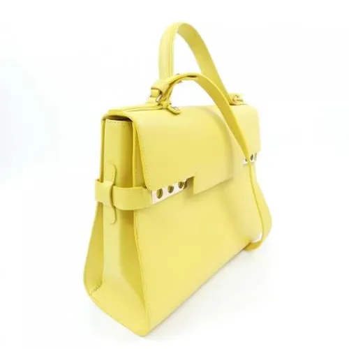 Pre-owned Leather Handbag - Delvaux Pre-owned - Modalova