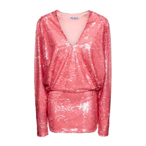 Sequined Mini Dress - The Attico - Modalova