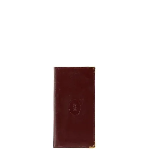 Pre-owned Leather wallets - Cartier Vintage - Modalova