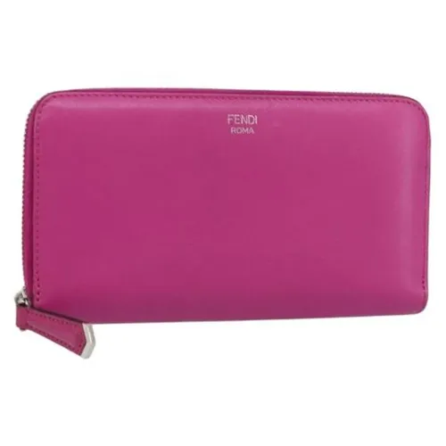 Pre-owned Leather Wallet - Fendi Vintage - Modalova