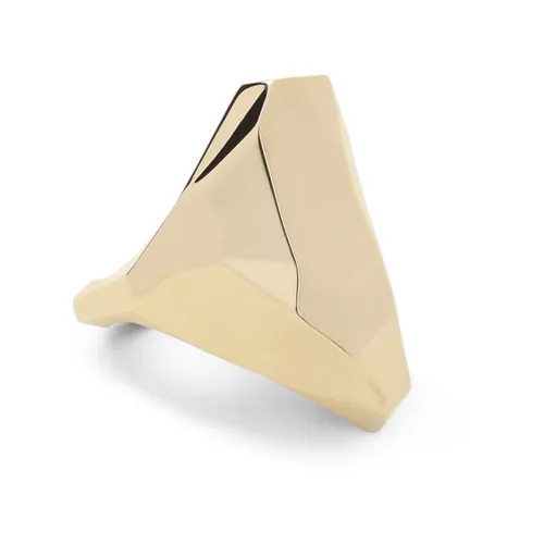 Cubic Metal Ring - Lanvin - Modalova