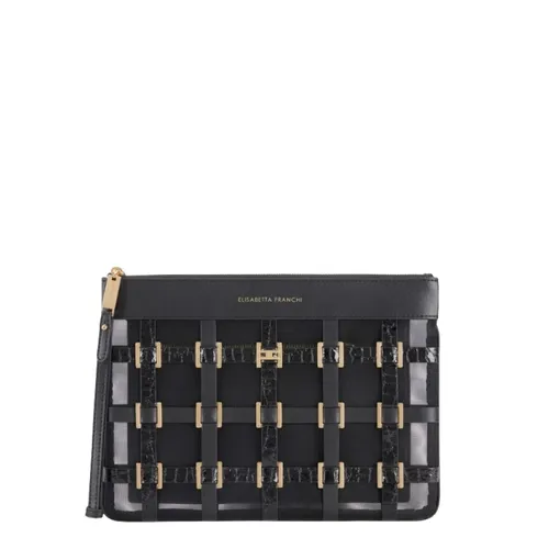 Mesh Pouch - Elisabetta Franchi - Modalova