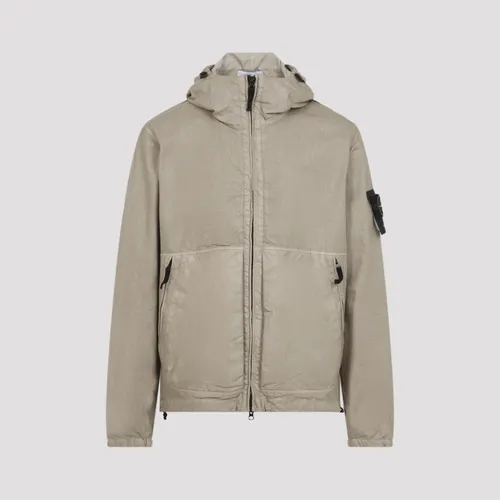 Hooded Full Zip Drawcord Jacket - Stone Island - Modalova