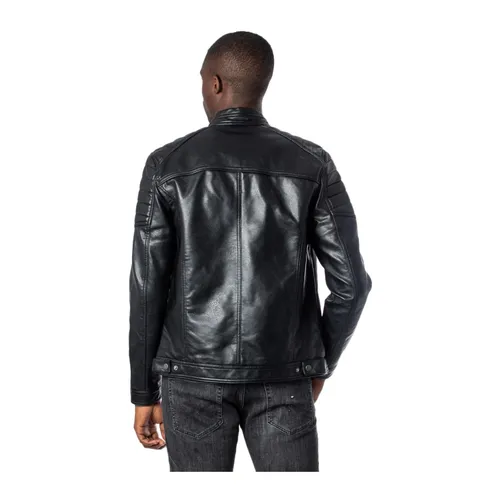 Moto Jacket Faux Leather - Jack & Jones - Modalova