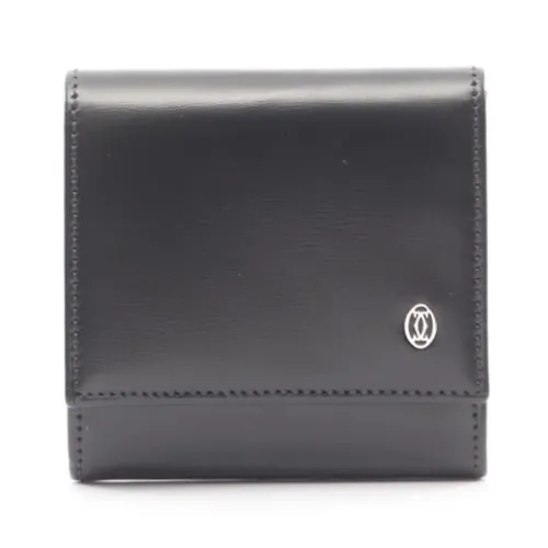 Pre-owned Leather Wallet - Cartier Vintage - Modalova