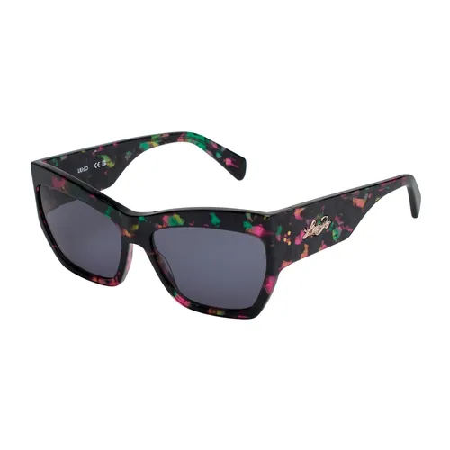 Rectangular Acetate Sunglasses with UV Protection - Liu Jo - Modalova