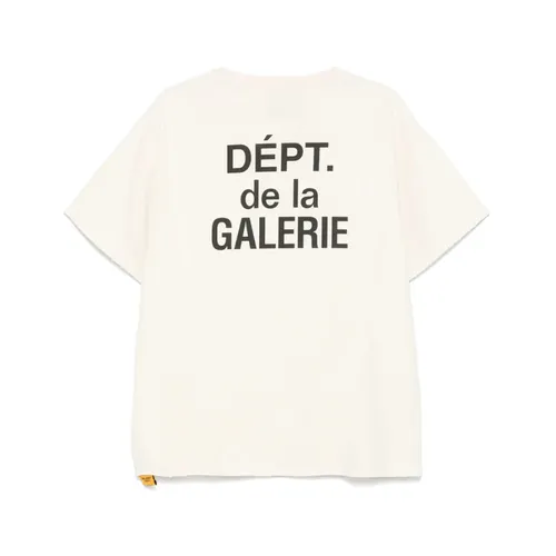 Graphic Print Crew Neck T-shirt - Gallery Dept. - Modalova