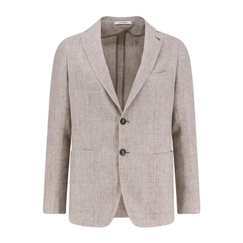 Single-breasted Two-button Blazer - Tagliatore - Modalova
