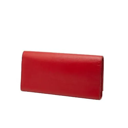 Pre-owned Leather Clutch - Yves Saint Laurent Vintage - Modalova