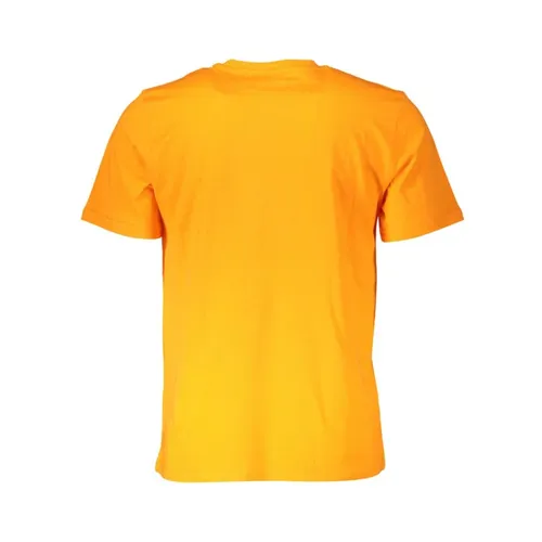 Orange Cotton Men T-Shirt - North Sails - Modalova