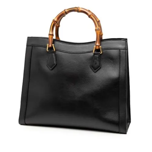 Pre-owned Leather Handbag - Gucci Vintage - Modalova