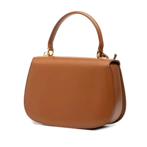 Pre-owned Vintage Leather Handbag - Gucci Vintage - Modalova