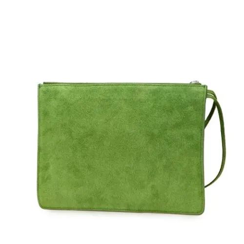 Pre-owned Suede Clutch - Bottega Veneta Vintage - Modalova