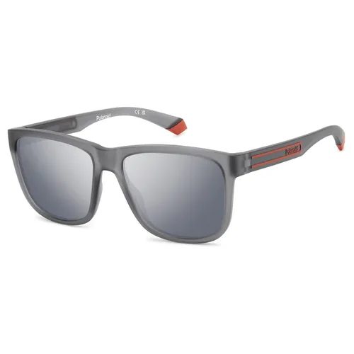 Matte Grey Sunglasses - Polaroid - Modalova