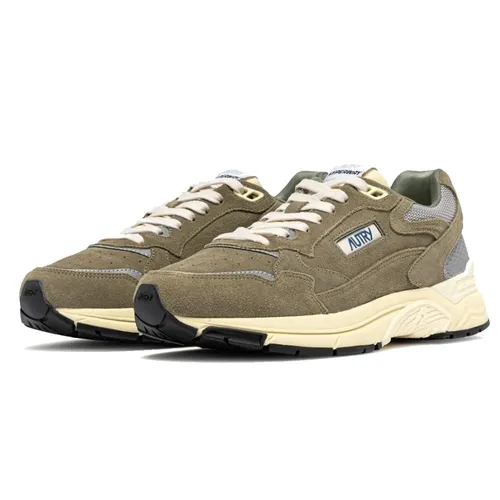 Hyperway Low Nylon and Suede Sneakers - Autry - Modalova