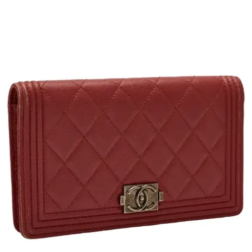 Pre-owned Leather wallets - Chanel Vintage - Modalova