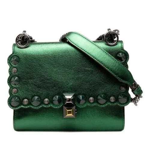 Pre-owned Leather Shoulder Bag - Fendi Vintage - Modalova