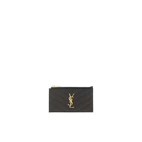 Kate Card Holder Zip - Saint Laurent - Modalova