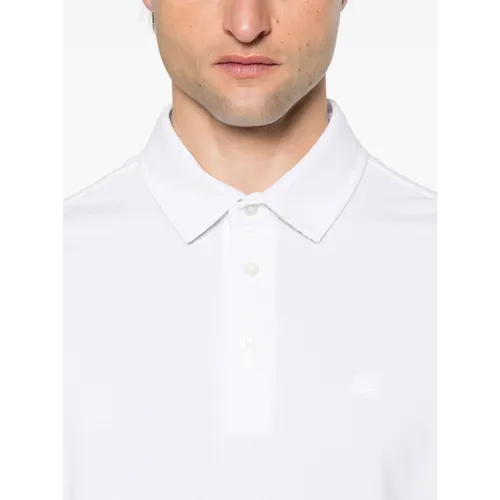 White Polo Shirt - Etro - Modalova